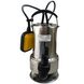 Насос дренажный Optima Q550B52R 0.55 кВт для грязной воды нержавейка - 3