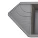 Гранітна мийка Globus Lux GARDA сірий камінь 1000x500мм-А0005 - 2