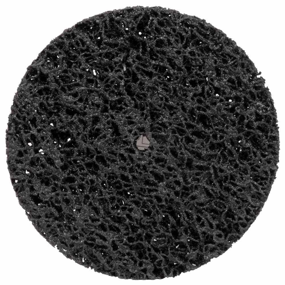 Круг Зачистной Из Нетканого Абразива (Коралл) Ø125Мм Без Держателя Черный Мягкий