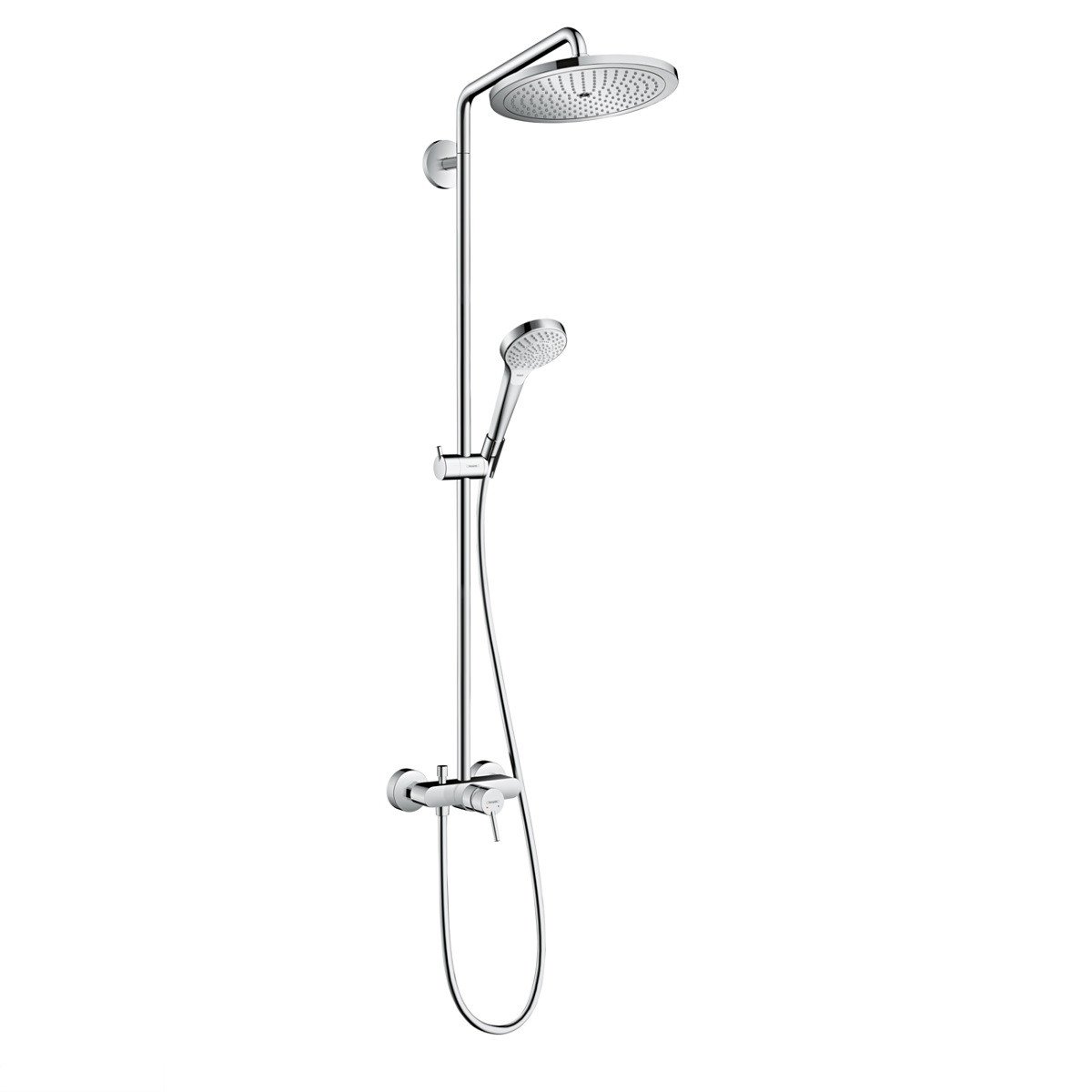 Душевая система Hansgrohe Crometta 26791000 Select 280 Air 1jet Showerpipe