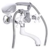 Змішувач для ванни MIXXUS OMEGA 142 БІЛИЙ (MI2769)