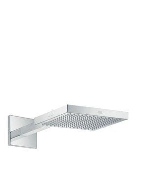 Верхний душ, 24 x 24 см, держатель, матовый хром Hansgrohe Axor Starck