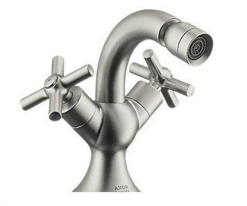 змішувач на біде (хрестики) сатинокс HANSGROHE 37230810