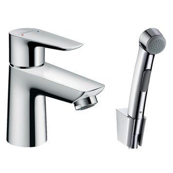 Набор для биде, Hansgrohe Talis E со сливным клапаном Push-Open, хром