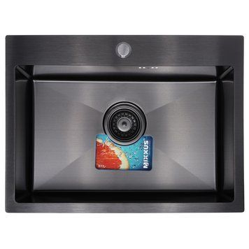 Мойка MIXXUS Черная MX5843-200x1.0-PVD (MX0576)