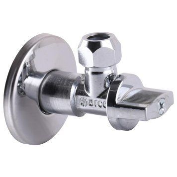 Кран угловой шаровый ARCO 00702 1/2"х 3/8" с цангой, NOV20