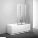 Шторки для ванни складні Ravak VS 3 130 білі (Transparent) - 1