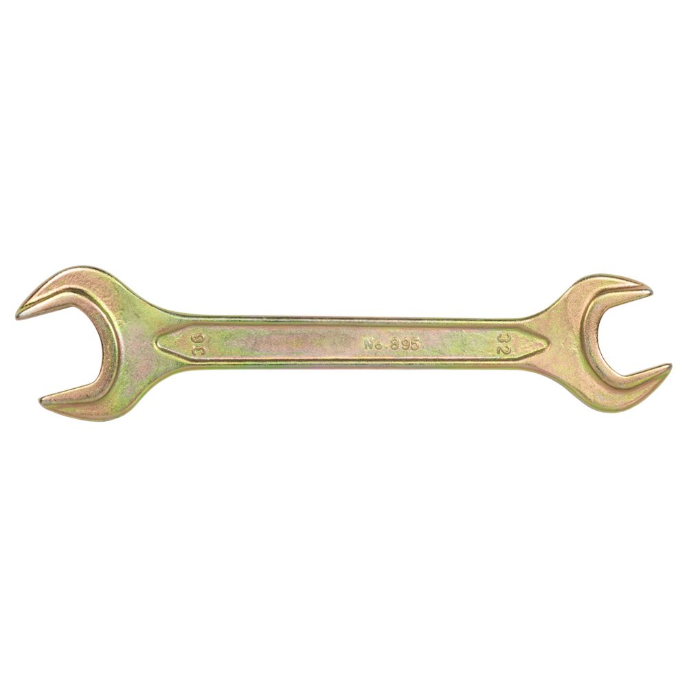 Ключ Рожковий 32×36мм Жовтий Цинк