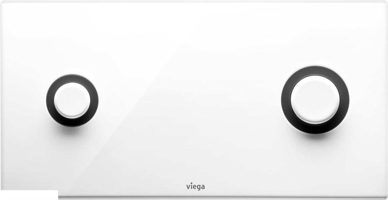 Кнопка змиву Viega Visign for Public 2, біла (672065)