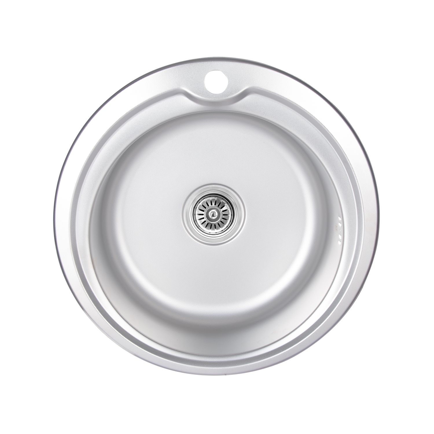 Кухонна мийка Lidz 510-D 0,6 мм Мікро Декор (LIDZ510D06MD160)