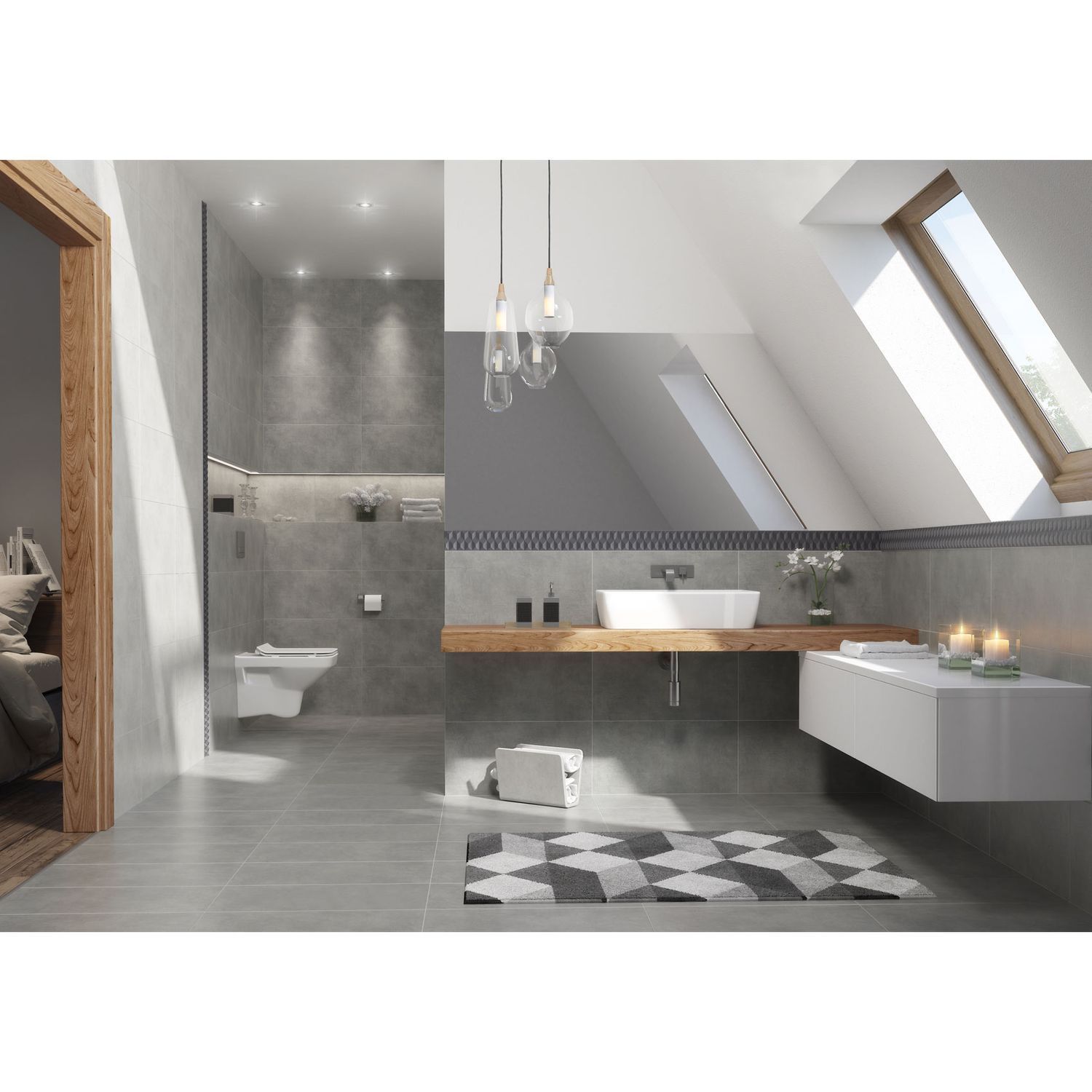Плитка DREAMING DARK GREY