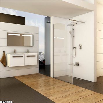 Нерухома стінка Ravak Walk-IN Wall 700х2000 Bright alu + Transparent