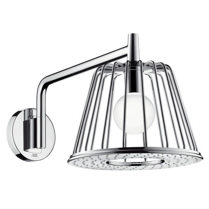 Верхній душ з лампою (полірований нікель) Hansgrohe Axor Lamp Shower