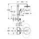 Душова система настінного монтажу з термостатом для ванни Grohe Euphoria SmartControl System 260 Mono - 2