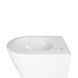 Унитаз подвесной Qtap Swan безободковый Ultra Quiet с сиденьем Soft-close QT16335179W - 8