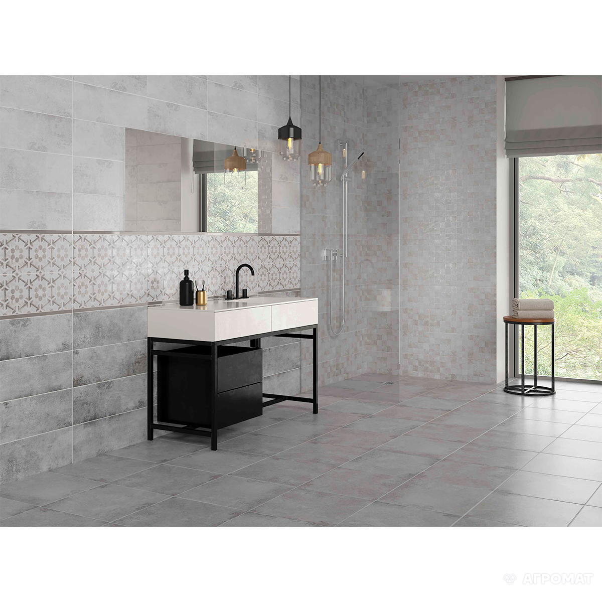 Плитка CONCRETE STYLE GREY
