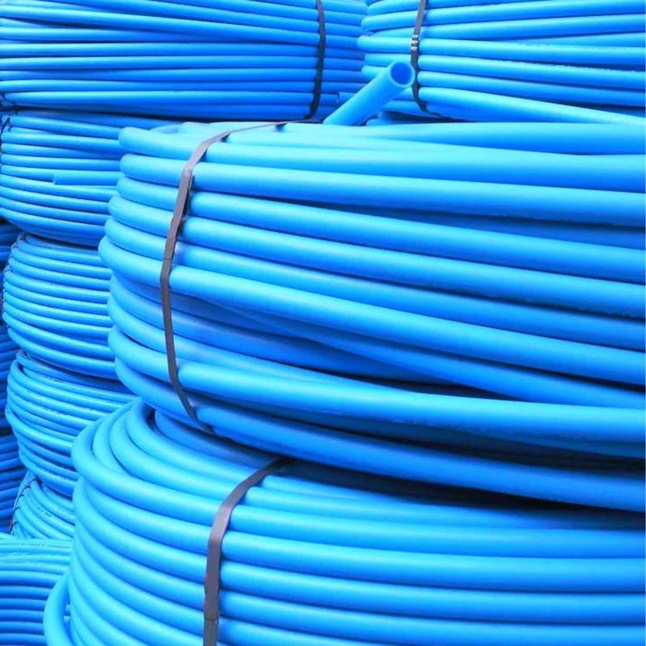Труба ПЭ EKO-MT для водопровода (синяя) ф 25x27 мм PN 10 (Польша)