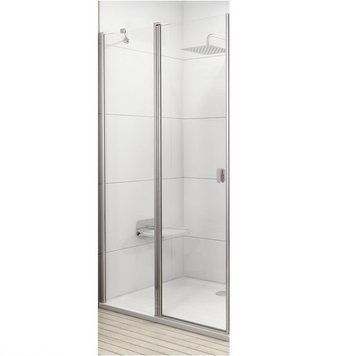 Душові двері Ravak CRV2-120 Satin (Transparent) 1QVG0U00Z1