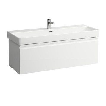 Тумба Laufen PRO S 1160*450*395мм, під раковину, білий глянець