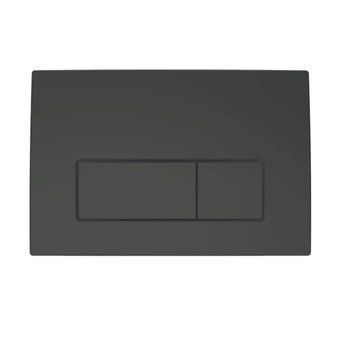 Клавиша смыва с двойным смывом Delta50: Черный мат (115.119.14.1)