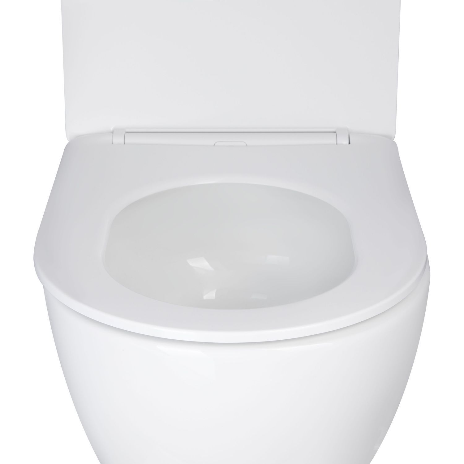 Унитаз подвесной Qtap Jay безободковый Ultra Quiet с сиденьем Soft-close QT07335177W