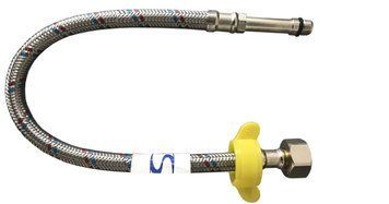 Шланг для смесителей Solomon HY6201 A М10х1/2" 0,4м длинный штуцер