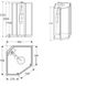 Душевая кабина IDO, 558.362.00.1 Showerama 10-5 Comfort, пятиугольная 80х90 см, профиль серебристый, Huppe - 2