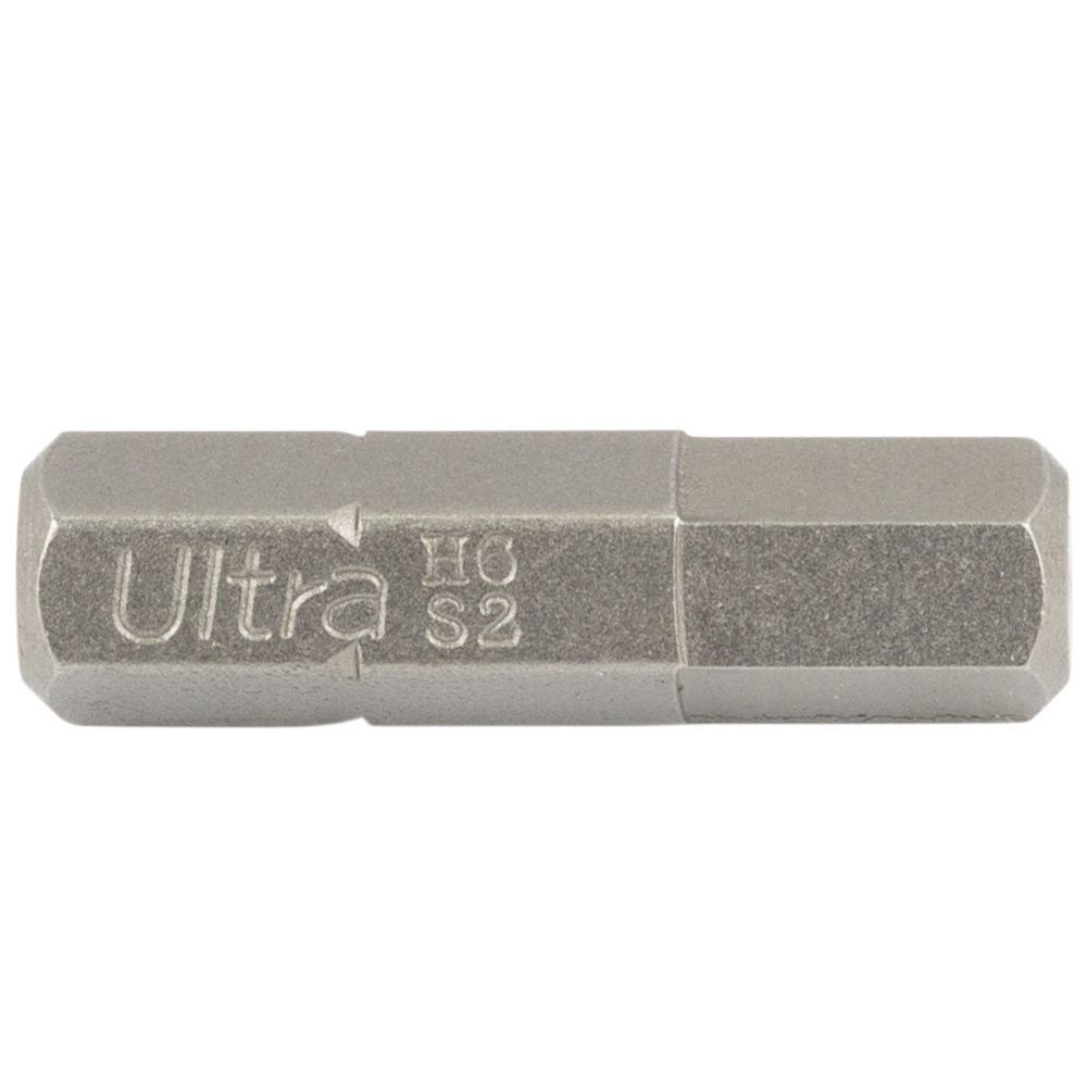 Біти Hex 6&times;25мм &frac14; 10Шт S2 (Блістер) Ultra