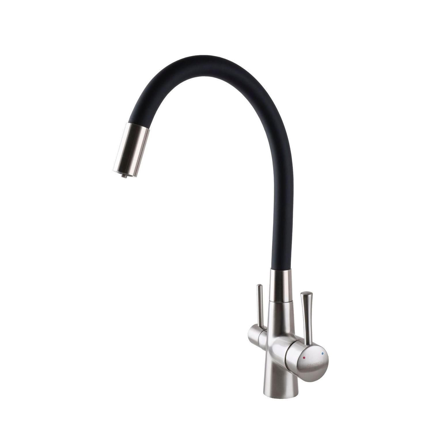 Змішувач для кухні під осмос Globus Lux LAZER GLLR-0903-8-STSTEEL