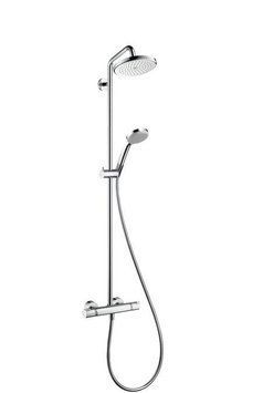 Душова система Hansgrohe Croma 220 Showerpipe EcoSmart