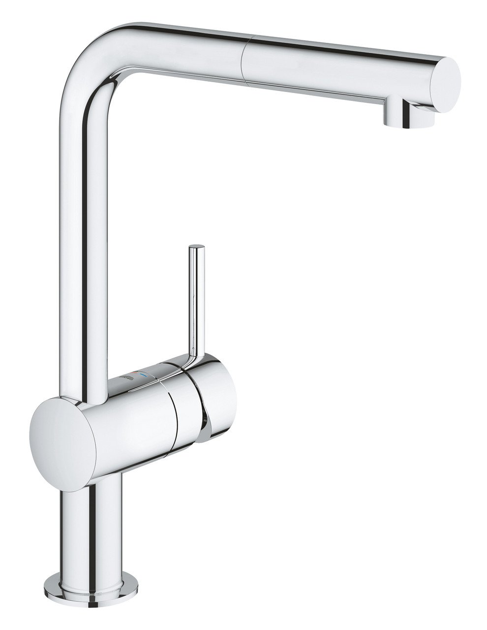 Смеситель для кухни с выдвижным изливом Grohe Minta (32168000)