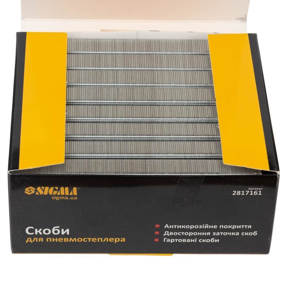 Скобы 16&times;12,8Мм Для Пневмостеплера (5000Шт)