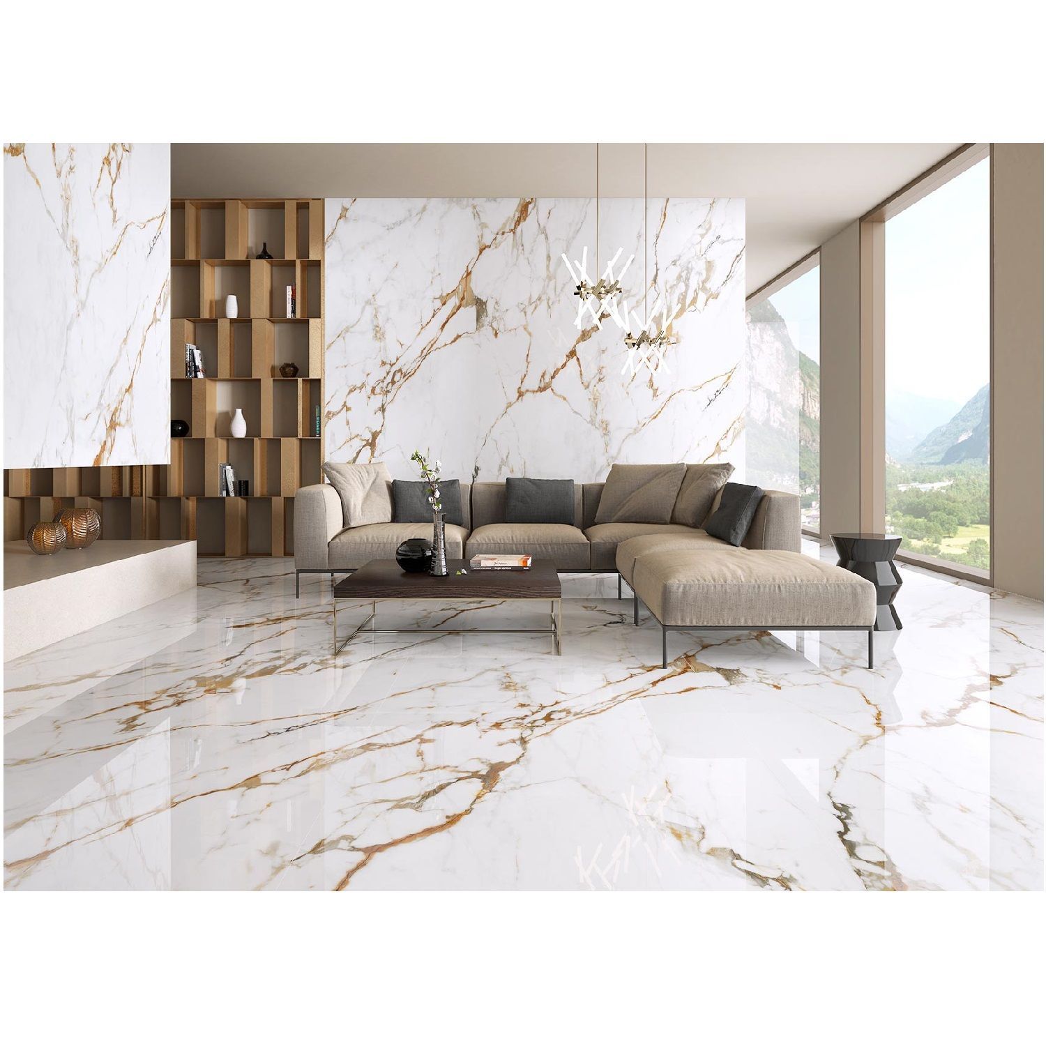 Плитка CALACATTA GOLD POLISHED 6MM