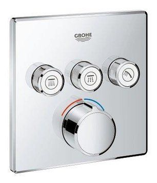 Смеситель для встраиваемого монтажа на 3 выхода Grohe SmartControl