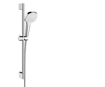 Душевой набор 0,65м цв белый хром Hansgrohe Croma Select E