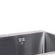 Кухонна мийка Lidz H6050B 3.0/0.8 мм Brush Black (LDH6050BPVD3008) - 5
