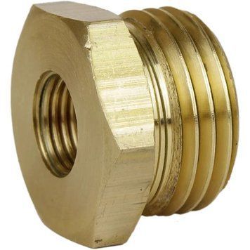 Футорка для датчика температуры латунная 1/2&Prime; ЗР х М10 VA, штампованная А0701А