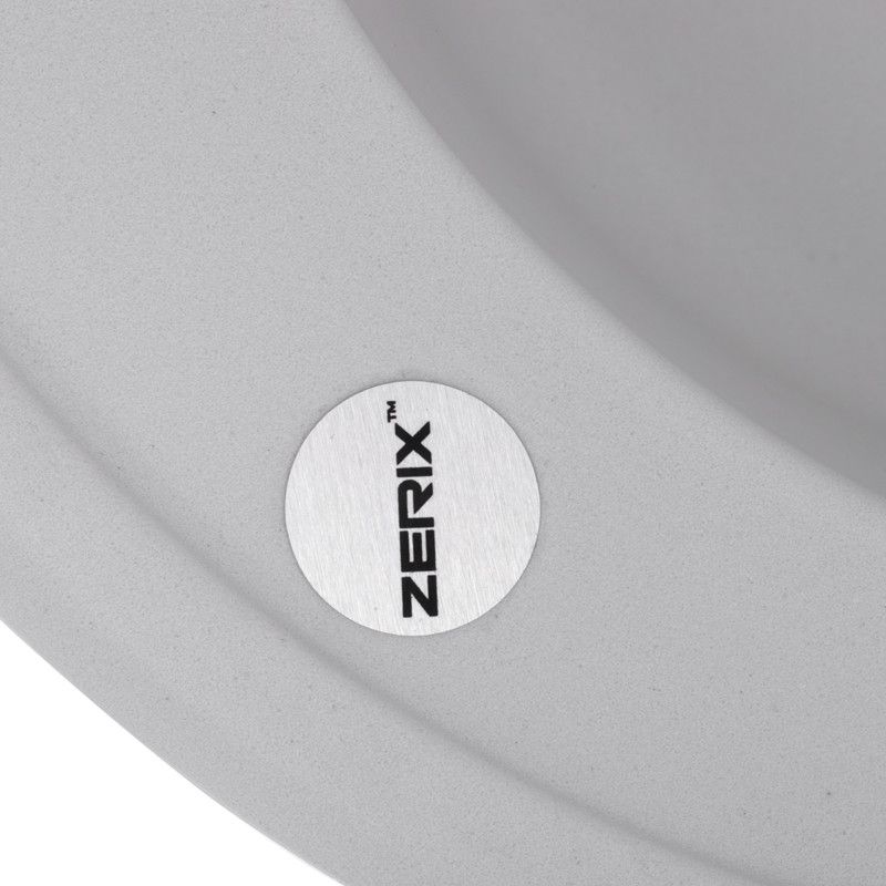 Мийка кухонна ZERIX ZS-510R-01 Біла (ZX4531)