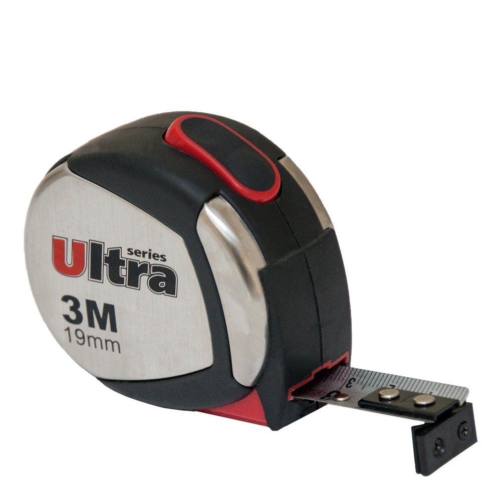 Рулетка Магнитная Ultra, Нейлоновое Покрытие 3М×19Мм