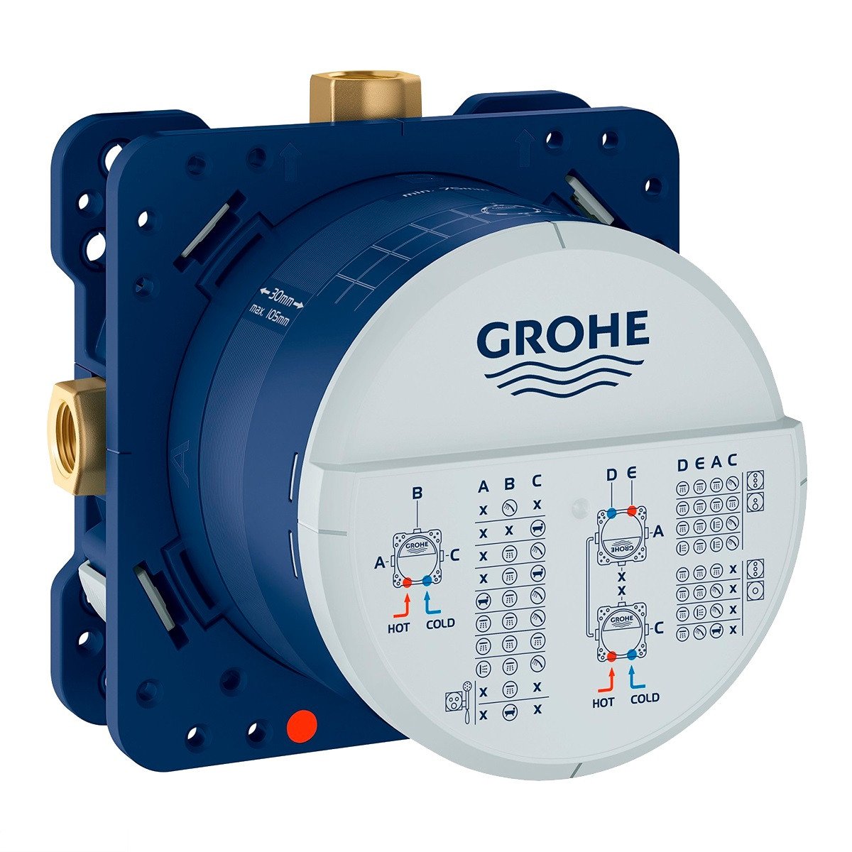 Смесители скрытого монтажа Grohe Rapido E 35600000