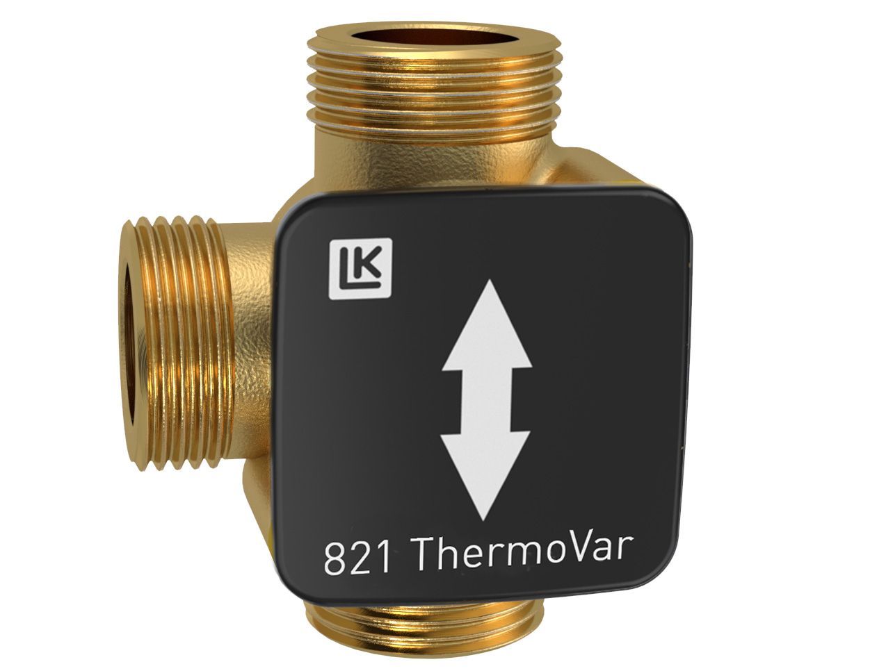 Трехходовой обратный клапан LK Armatur LK 822 ThermoBac