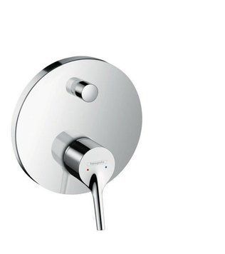 Змішувач для ванни, Hansgrohe Talis S одноручний, СМ, з вбудованою захисною комбінацією, хром