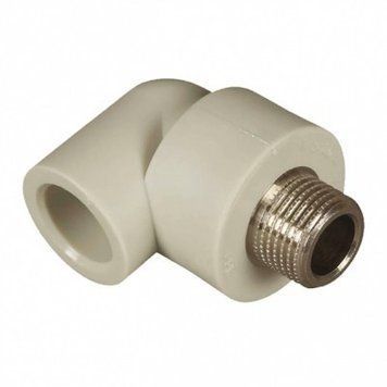 Уголок Hi-Therm 90˚ с наружной резьбой 25*1/2 полипропилен