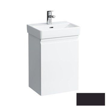 Тумба Laufen PRO S 415*320*580мм, для раковини H815961, з 1-шою поличкою, колір чорний мат (38)