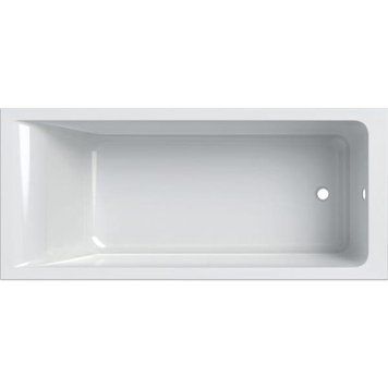 Ванна Geberit, Selnova Square 554.386.01.1, прямокутна, у комплекті з ніжками, 180 х 80 см, біла