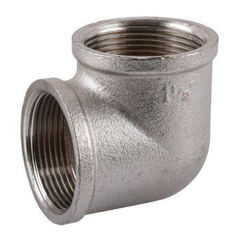 Угольник никелированный 1 1/2&Prime;ВР х 1 1/2&Prime;ВР VA, литейный А0135А(нк)