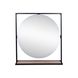 Зеркало Qtap Taurus 800х850х140 Black/Whitish oak с LED-подсветкой QT2478ZP800BWO - 1