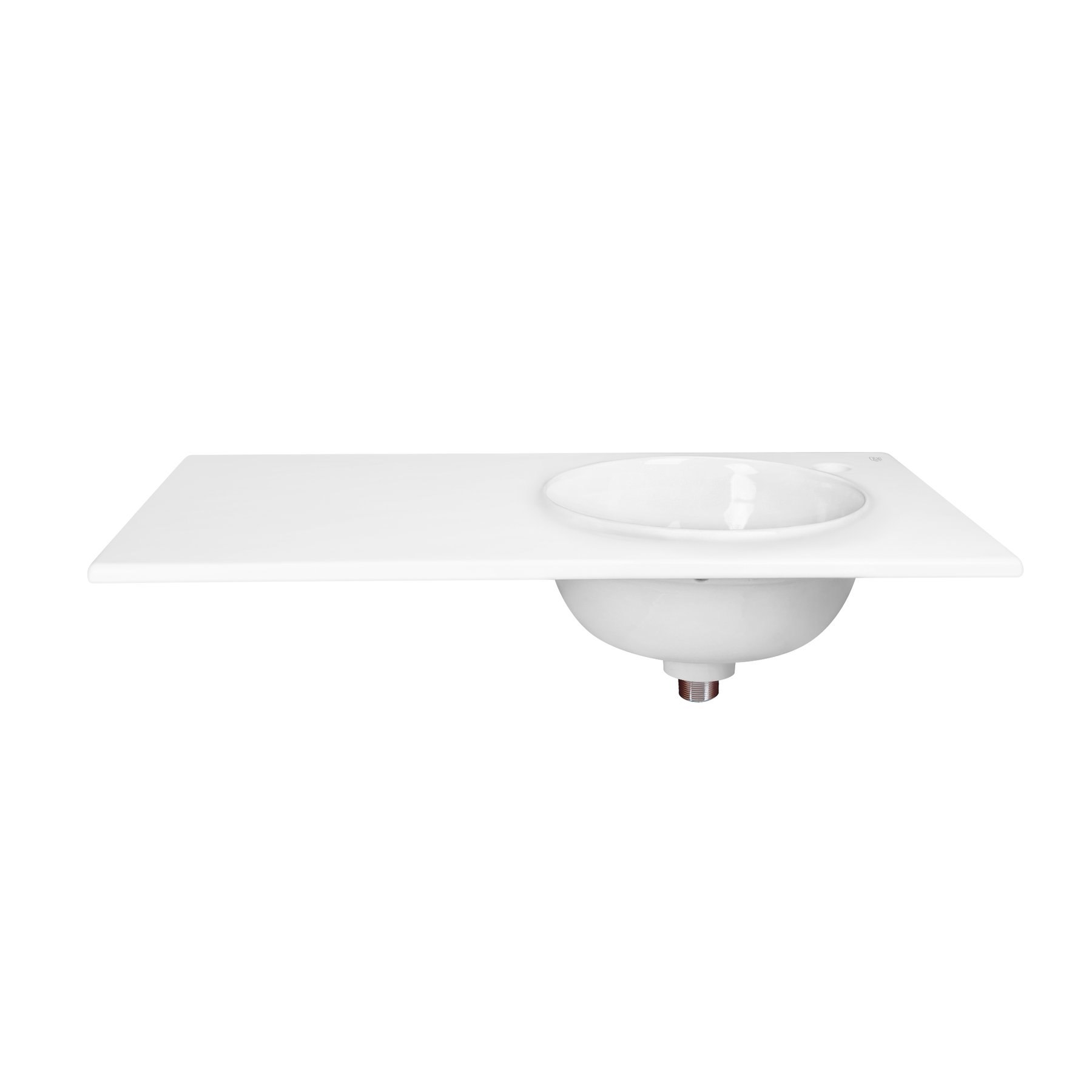 Раковина Qtap Virgo 800х460х300 White с донным клапаном QT1811FL8130ARRW