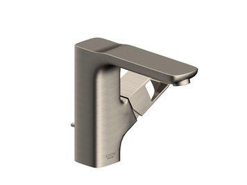 Смеситель для раковины, Hansgrohe Axor Urquiola однорычажный цвет никель матовый
