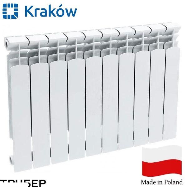 Радиатор биметаллический Krakow Standart 500 D1, 500х80х80мм